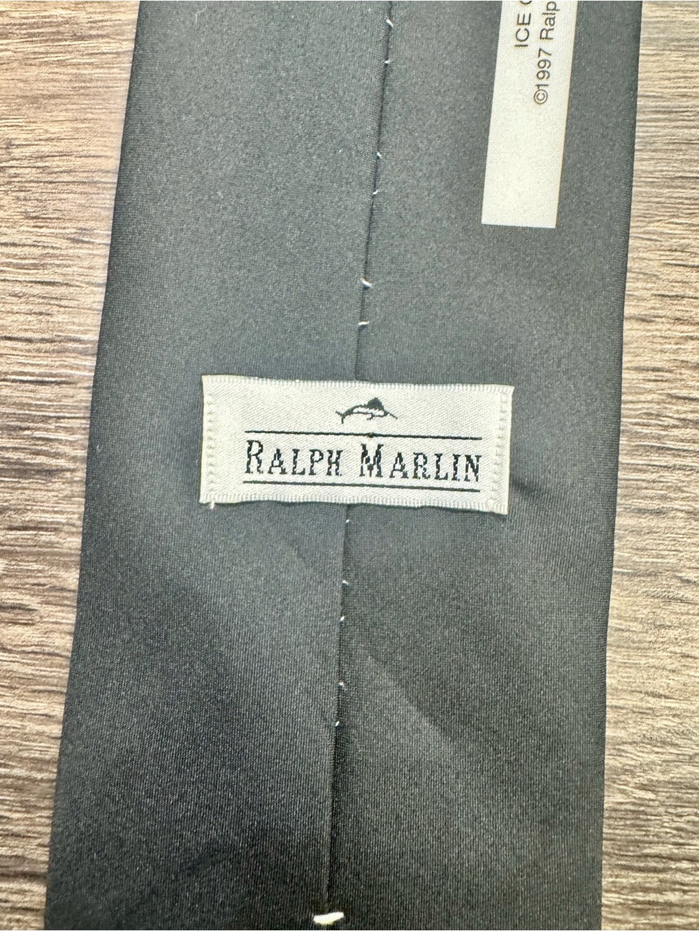 Vintage 1997 Ralph Marlin Ice Cream Cone Novelty Tie Made in USA - Picture 4 of 5